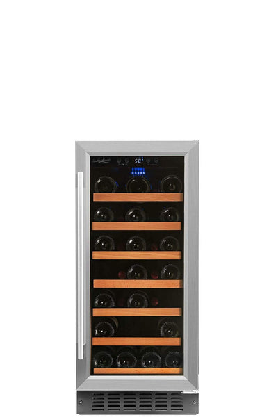 Smith & Hanks Smith & Hanks 34 Bottle Single Zone Wine Cooler, Stainless Steel Door Trim RW88DR RE100007
