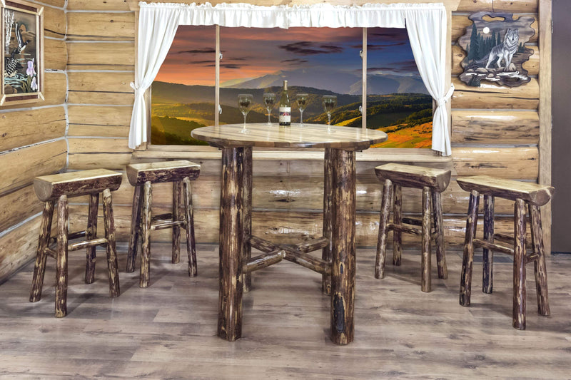 Montana Woodworks Glacier Country Collection Bistro Table MWGCBT