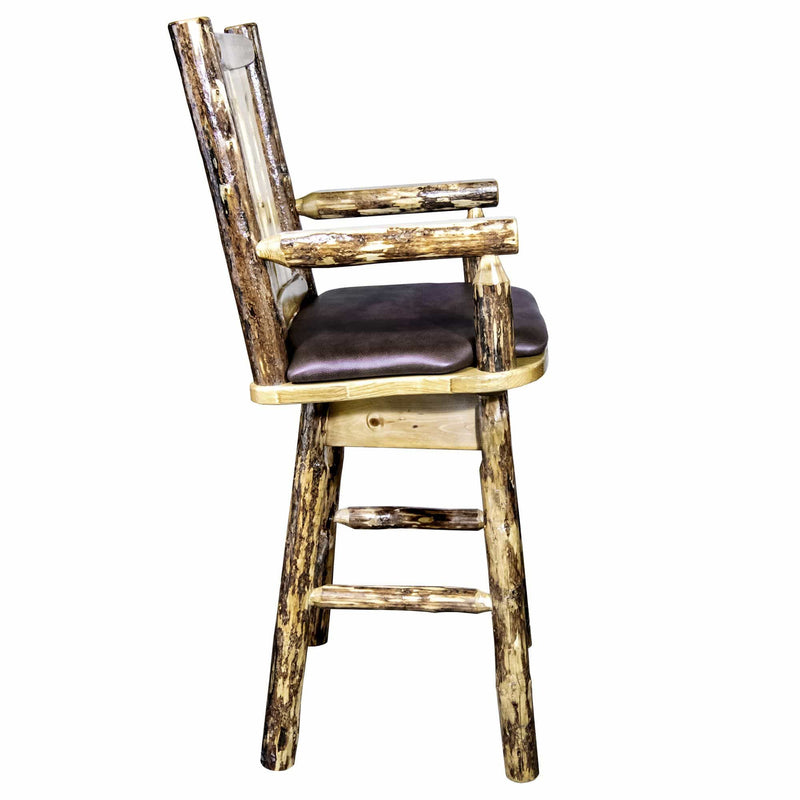 Montana Woodworks Glacier Country Collection Captain&
