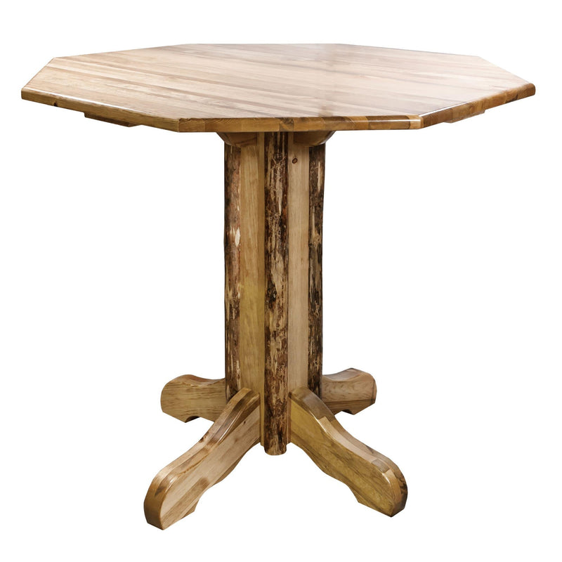 Montana Woodworks Glacier Country Collection Counter Height Pub Table MWGCPTT36