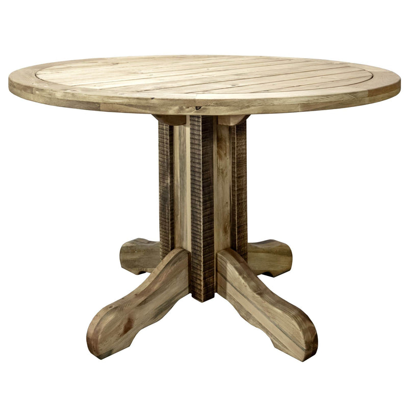 Montana Woodworks Homestead Collection Patio Table, Exterior Stain Finish MWHCEPTRSL