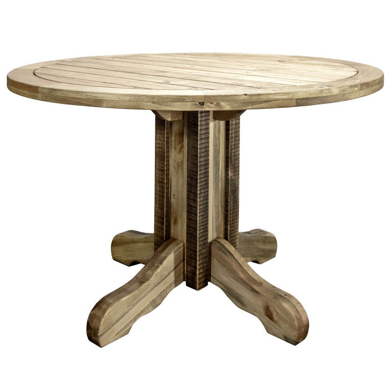Montana Woodworks Homestead Collection Patio Table, Exterior Stain Finish MWHCEPTRSL