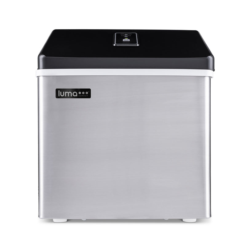 NewAir Luma Comfort Countertop Clear Ice Maker, 28 lbs. of Ice a Day with Easy to Clean BPA-Free Parts IM200SS