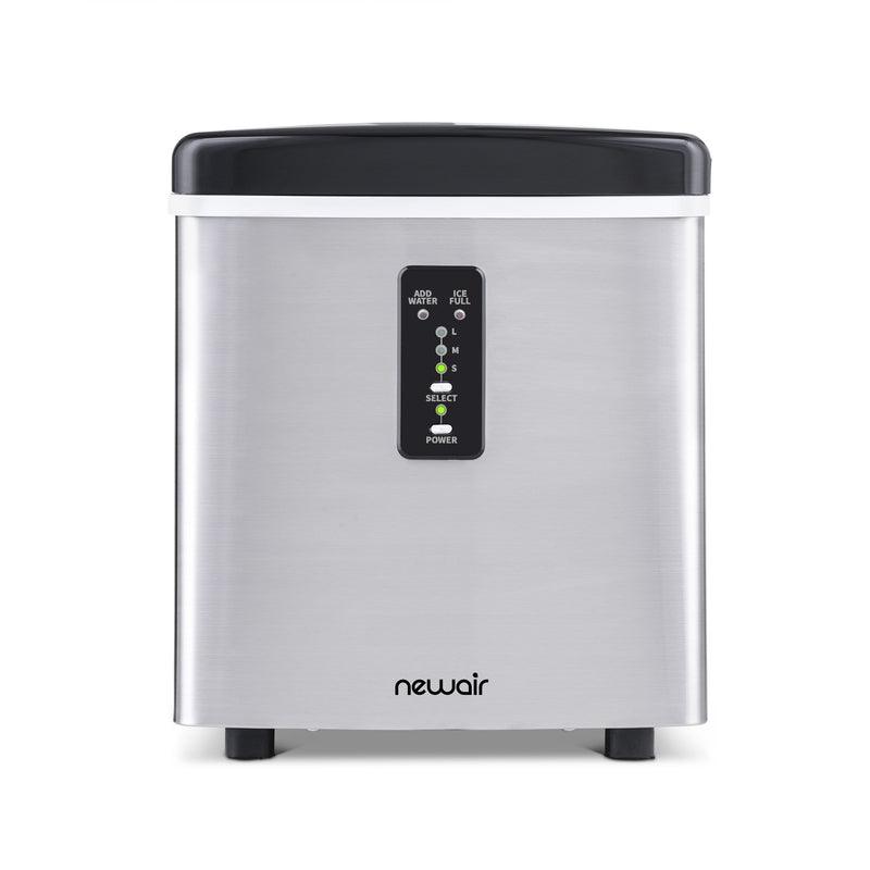 NewAir NewAir Countertop Ice Maker, 28 lbs. of Ice a Day, 3 Ice Sizes, BPA-Free Parts AI-100SS