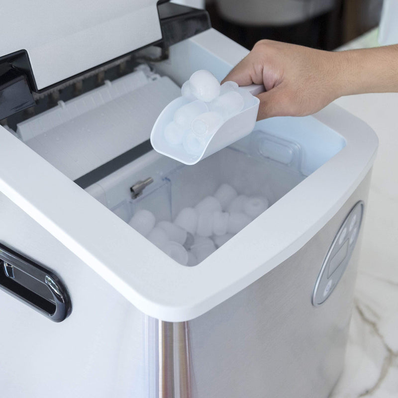 NewAir NewAir Countertop Ice Maker, 50 lbs. of Ice a Day, 3 Ice Sizes and Easy to Clean BPA-Free Parts AI-215SS