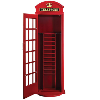 RAM Game Room Old English Telephone Booth Cue Holder OEPCH