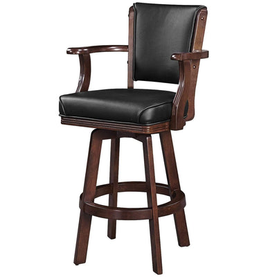 RAM Game Room Swivel Barstool With Arms - Cappuccino BSTL2 CAP