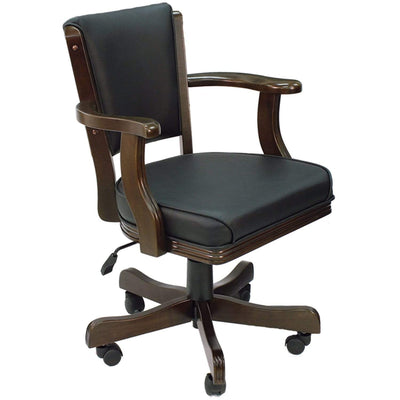RAM Game Room Swivel Game Chair - Cappuccino GCHR2 CAP