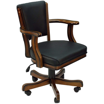 RAM Game Room Swivel Game Chair - Chestnut GCHR2 CN