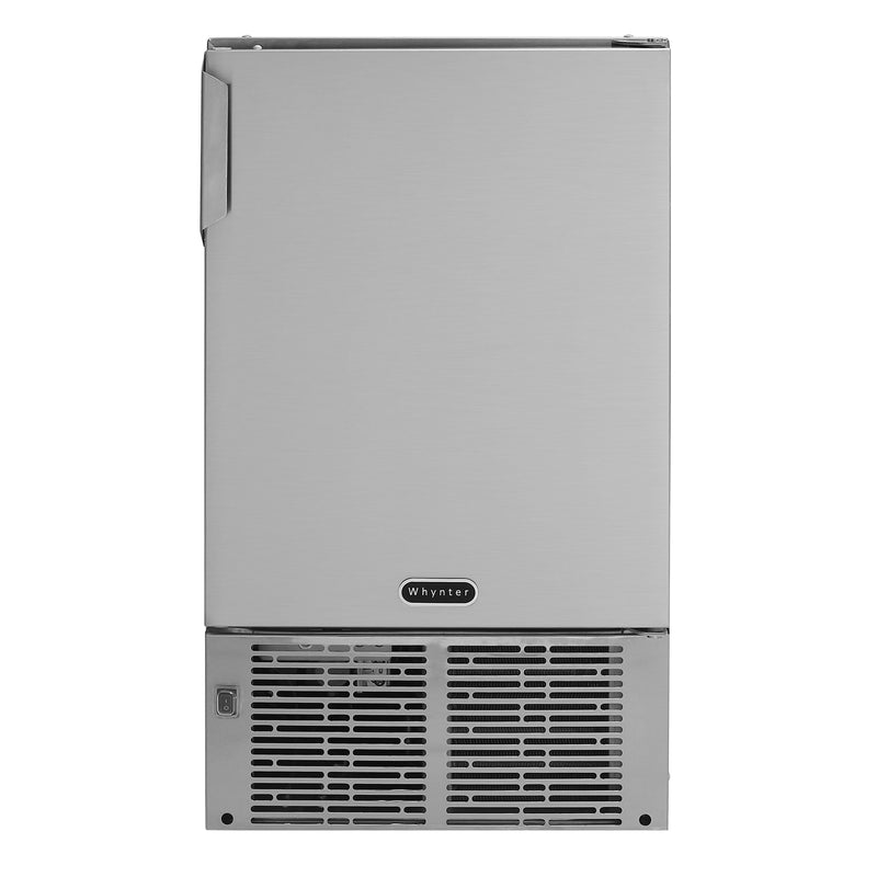 Whynter Whynter 14” Undercounter Automatic Stainless Steel Marine Ice Maker 23lb Daily Output MIM-14231SS MIM-14231SS