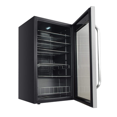 Whynter Whynter Freestanding 121 Can Beverage Refrigerator with Digital Control and Internal Fan BR-1211DS