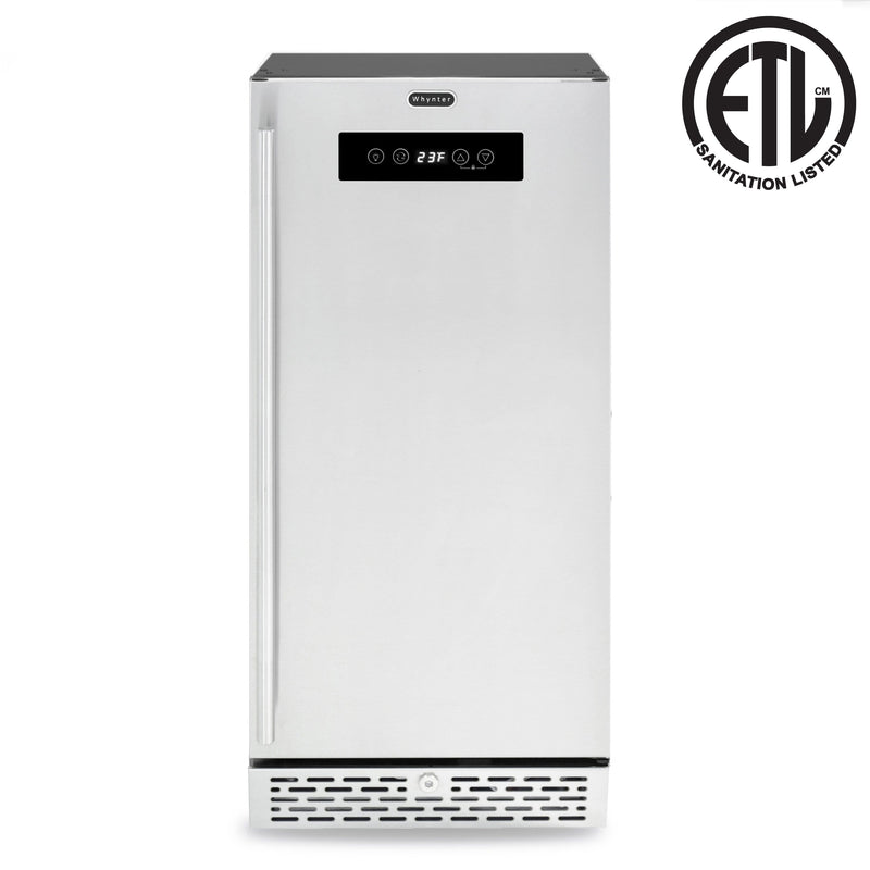 Whynter Whynter Stainless Steel Built-in or Freestanding 2.9 cu. ft. Beer Keg Froster Beverage Refrigerator with Digital Controls BEF-286SB BEF-286SB